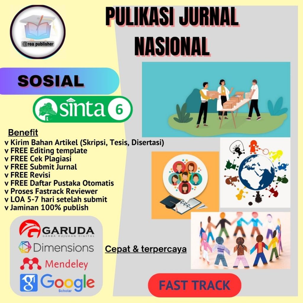 Paket Publikasi Jurnal Sinta 6 Bidang Sosial