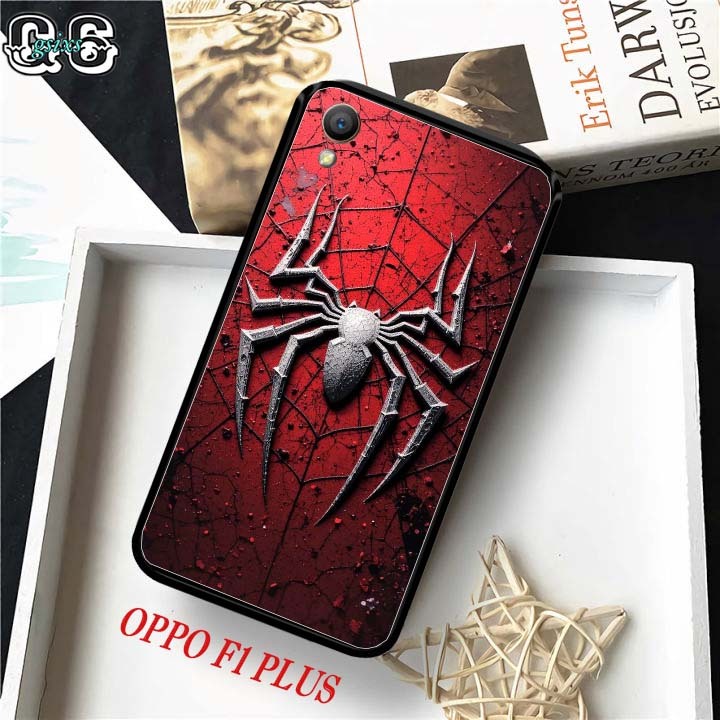 Casing Case Hp Oppo F1 Plus [ MOTIF SPIDERMAN ] Aneka casing, case, kondom hp, custom case, case aes