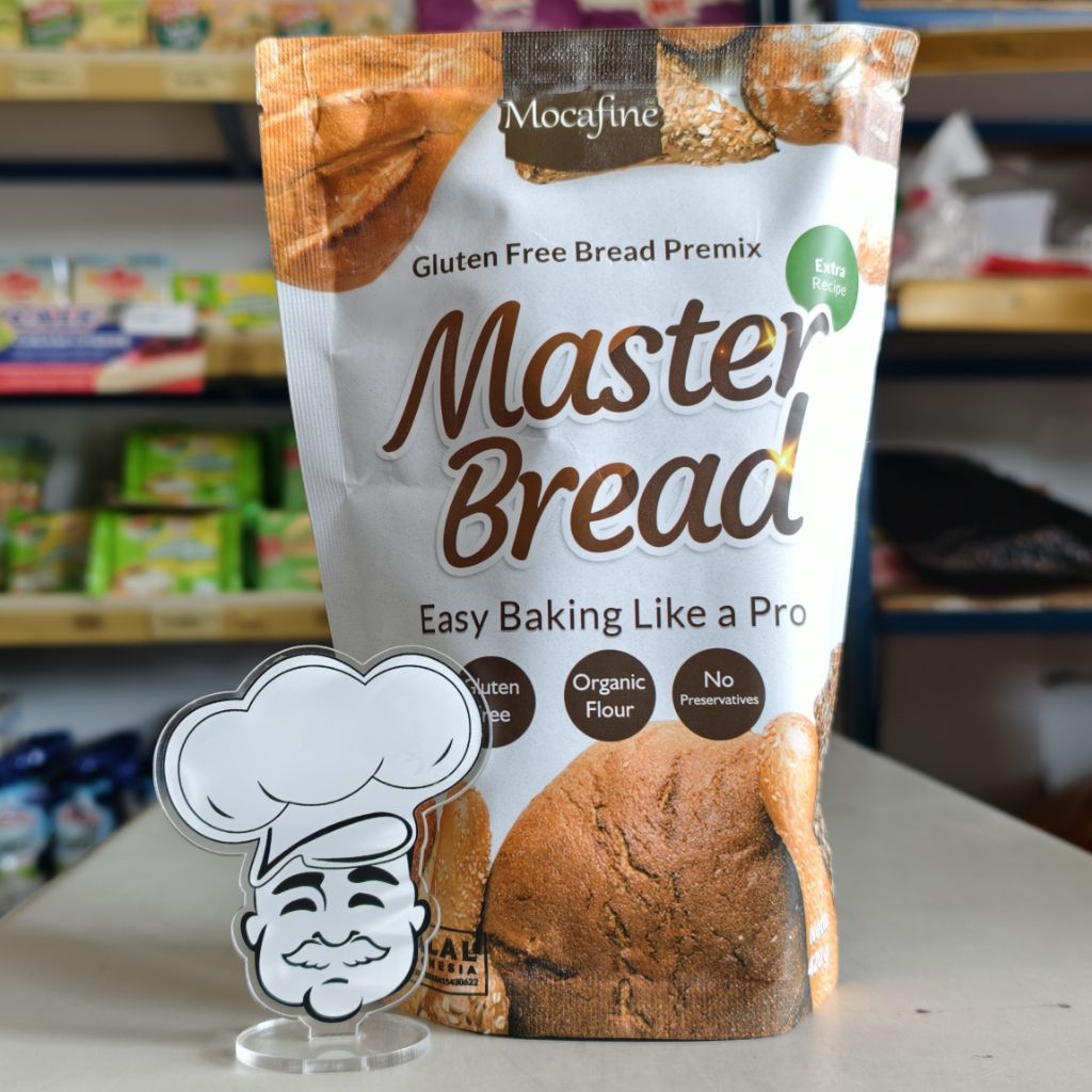 

Mocafine Master Bread 420Gr / Tepung Premix Roti 420Gr / Tepung Premix Donat 420Gr / Tepung Gluten Free 420Gr