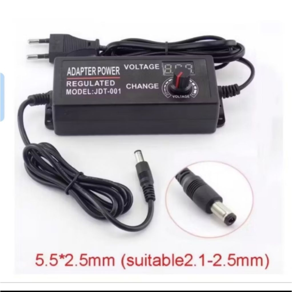 Adaptor Adjustable 9-24v DC 3A Power Sup Adapter Universal Voltage Multi