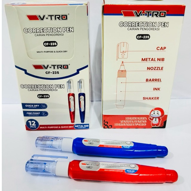 

Tipex Cair Murah / Correction Pen / Tip Ex Cair