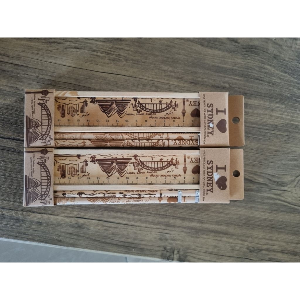 

Set Alat Tulis - pensil penggaris rautan lengkap!