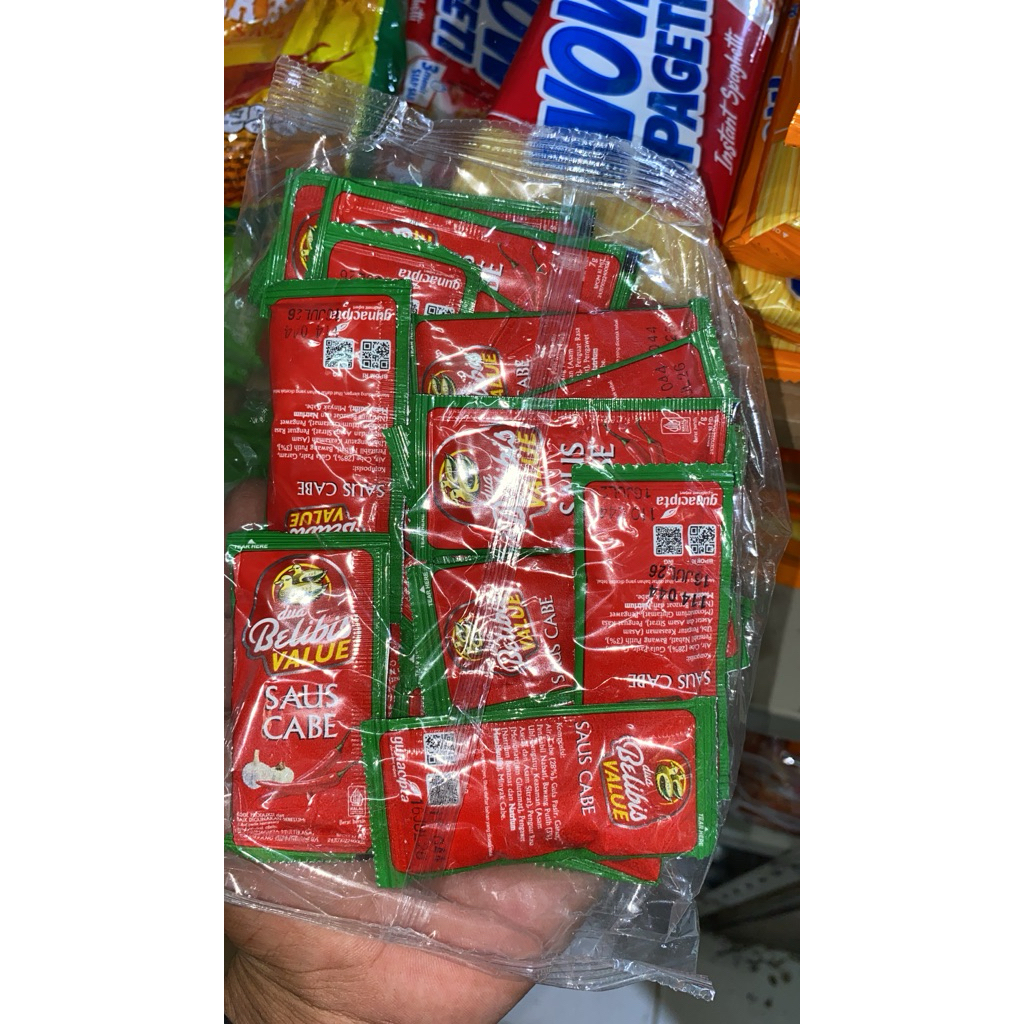 

saos belibis stik 1 pak isi 10psc