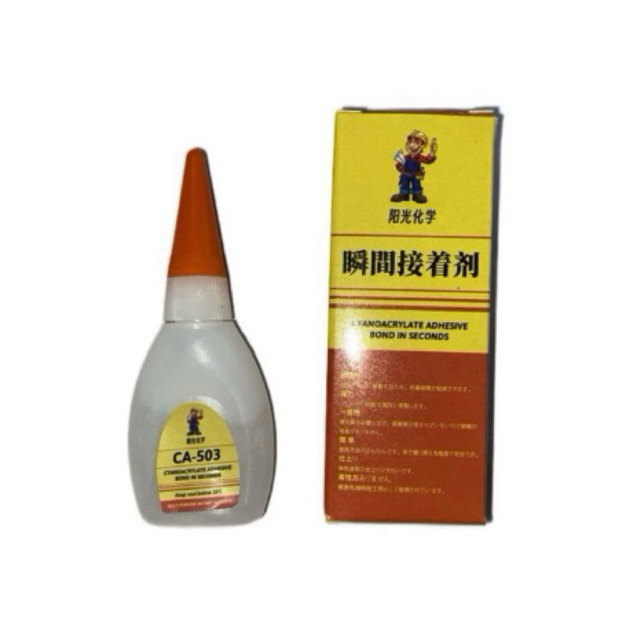 

Lem Super Kuat CA-503 Perekat Instan Serbaguna