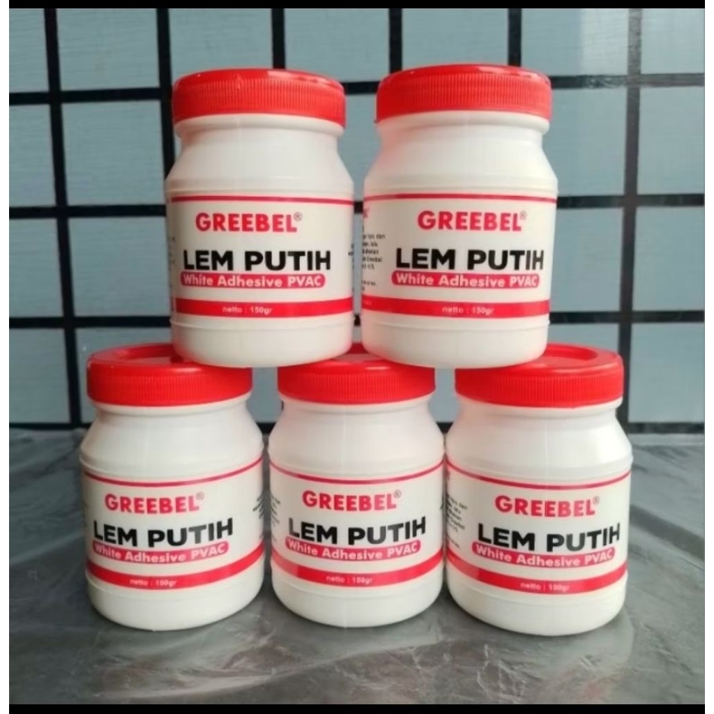 

Lem Putih Greebel Botol 150 gram ( Pcs ) [ Original ]