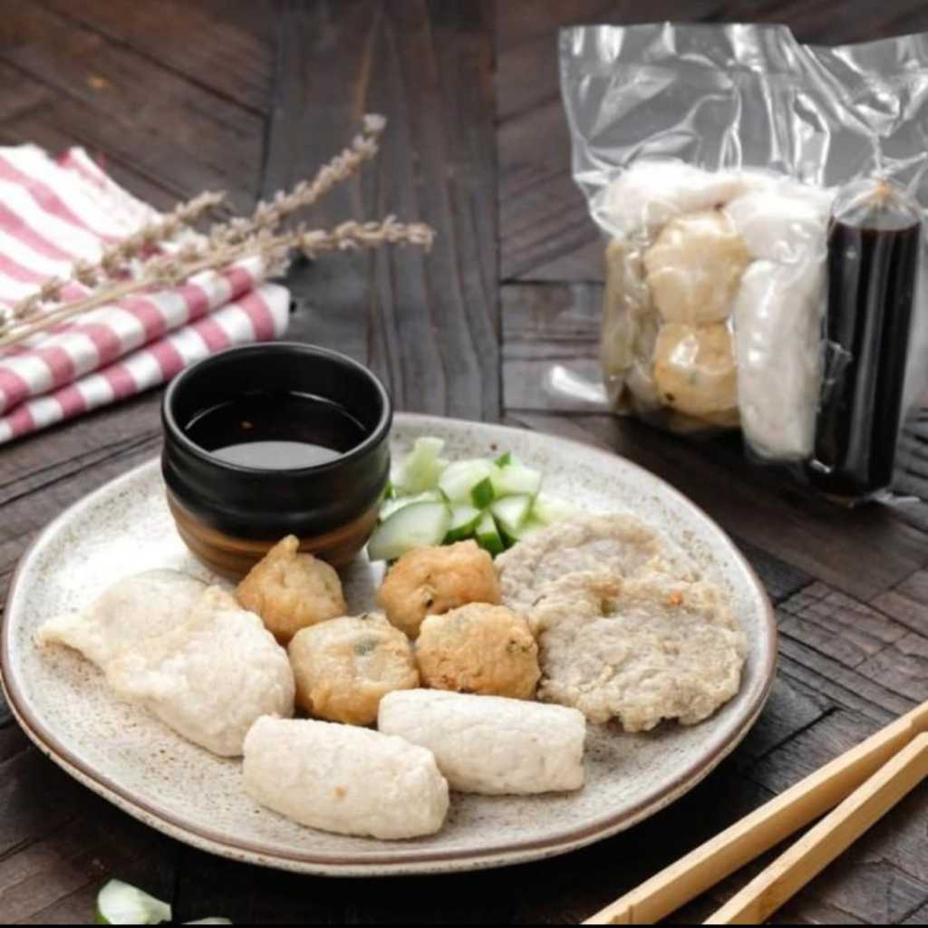 

Pempek murah enak cuko kental pempek endul isi 10