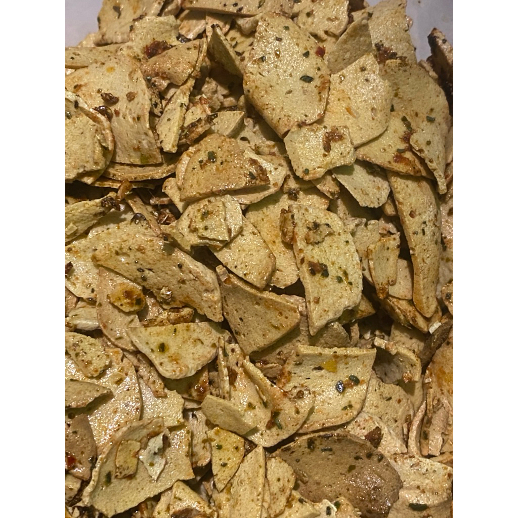 

Keripik basreng pedas daun jeruk 1kg