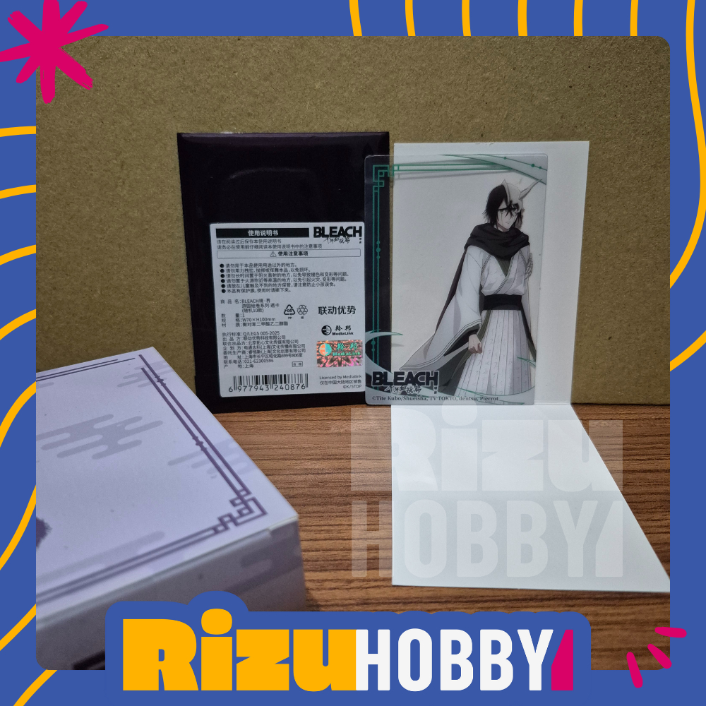 BLEACH PVC Card Pop Up Store Shanghai 2025 | Ichigo Rukia Ulquiorra Renji Ichimaru Gin