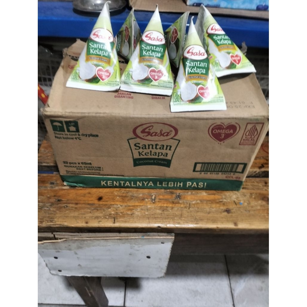 

santan Sasa cair CCL-65ml isi 32 pcs x 65ml