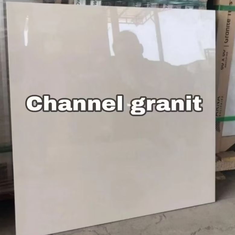Granit Lantai 60×60 Blanco ivory Permukaan glosy mengkilap