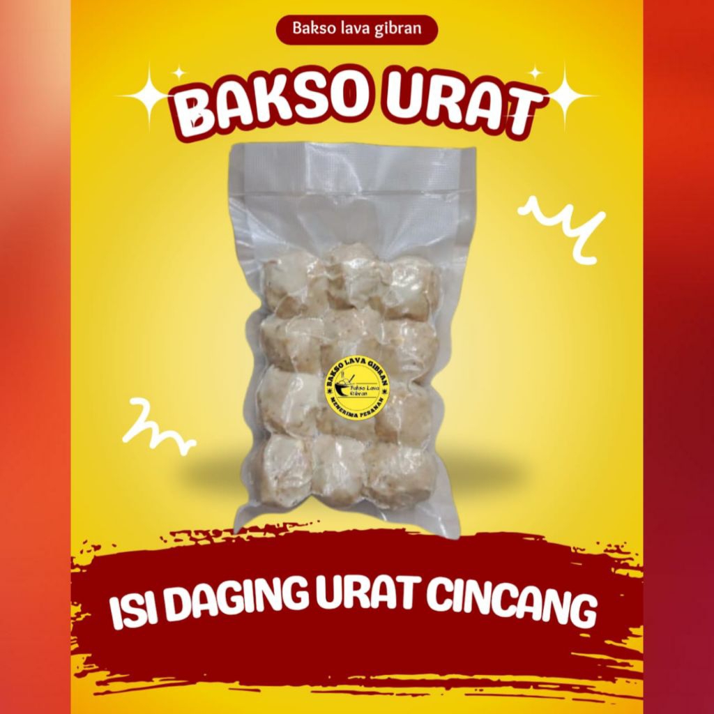 

BAKSO URAT ISI 12 ISI DAGING URAT CINCANG