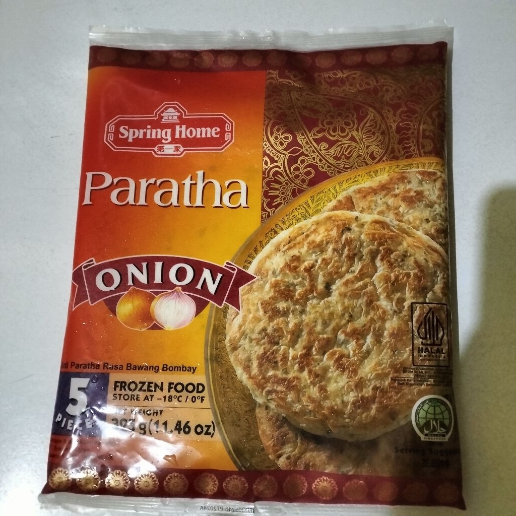 

Paratha Onion 315 gr
