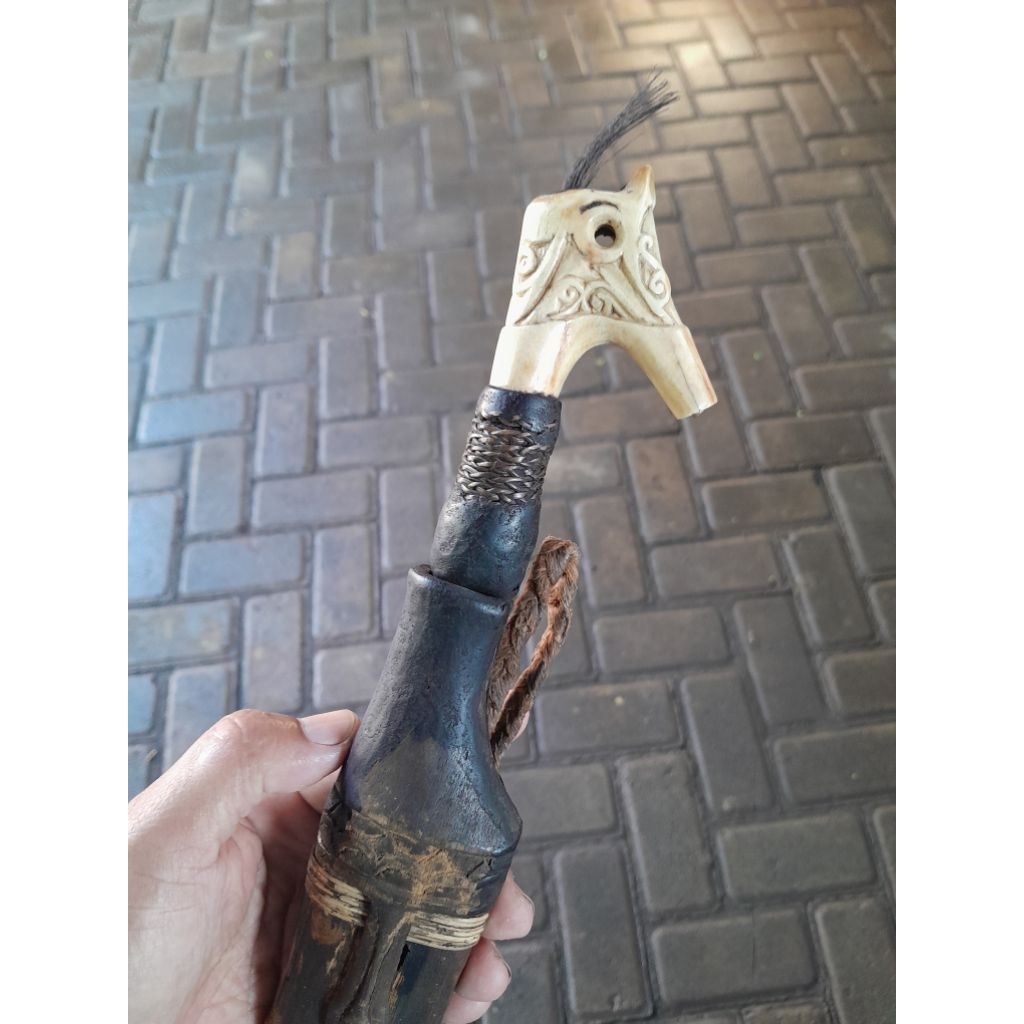 pusaka mandau kalimantan bekas ukurankecil