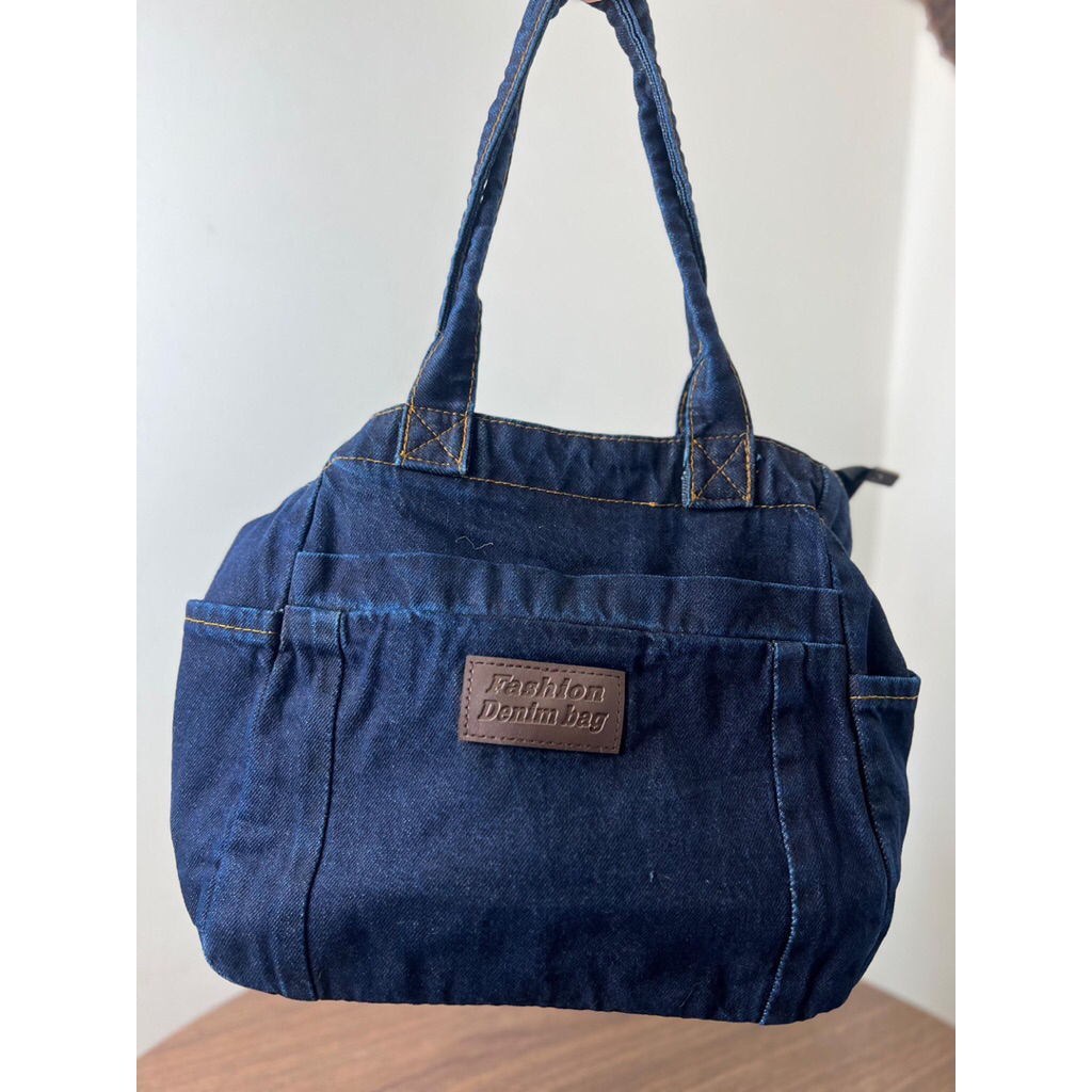 tas tote bag jeans medium