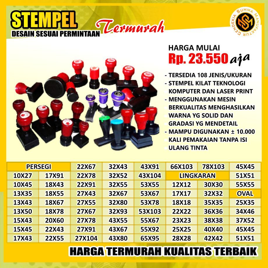 

[TERMURAH] Cetak Print Stempel Flash, Stemple Logo, Stampel Lunas, Stample Nama, Stamp Tanda Tangan, Stempel Otomatis Online Murah Cepat Berkualitas Bagus / Alat Cetak Nama Mini