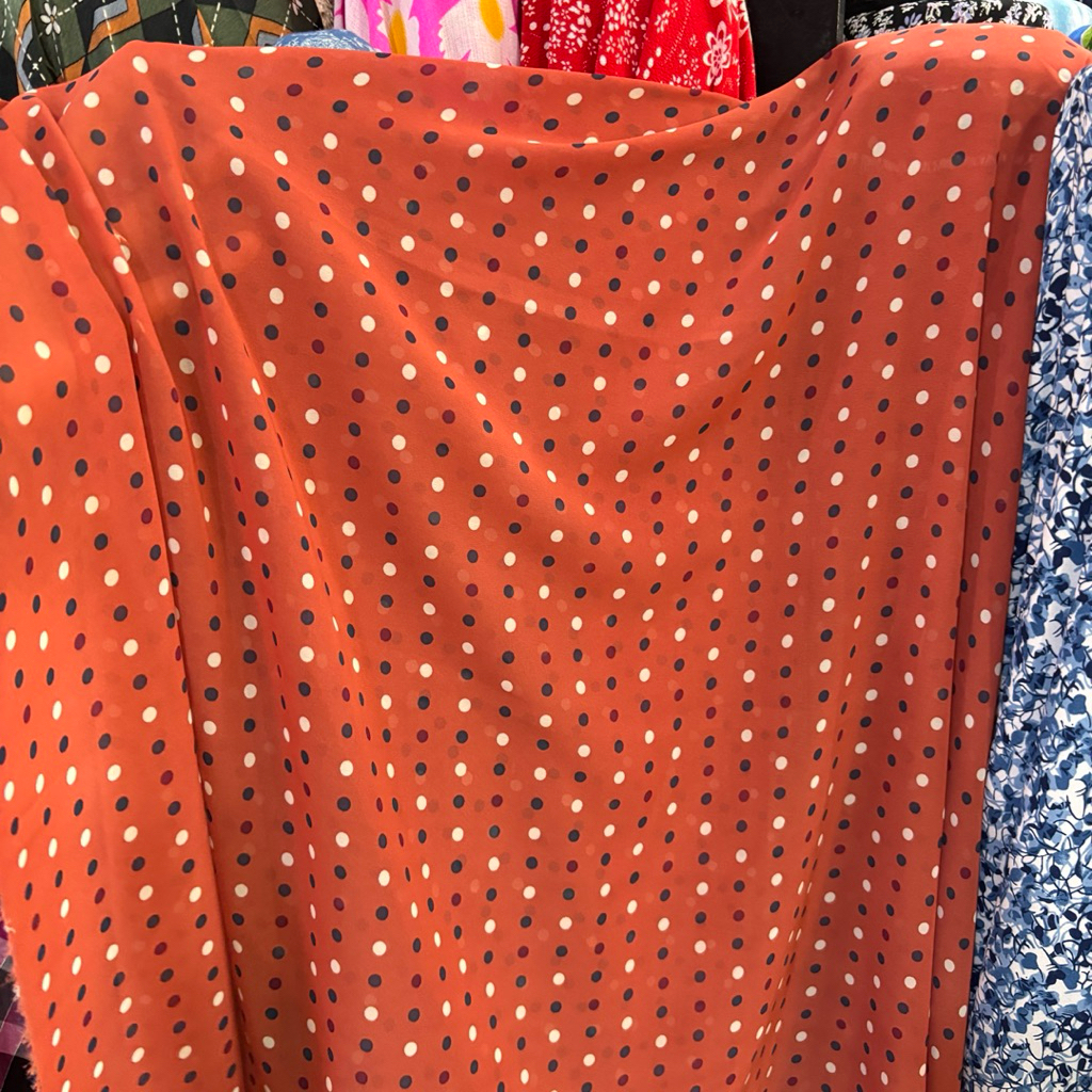 Kain Ceruty Babydol Motif Polkadot – Bahan Flowly, Adem & Elegan untuk Gamis, Tunik, Dress tree