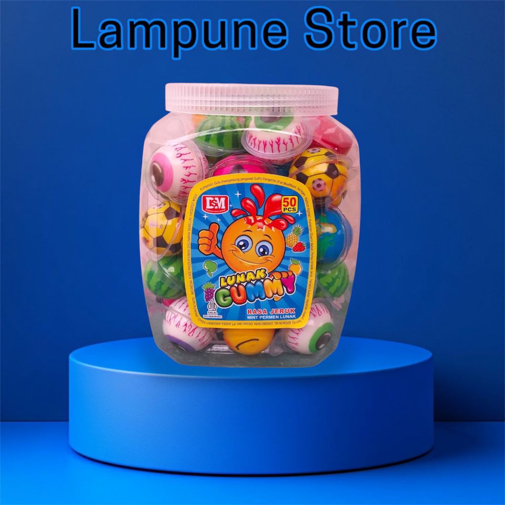 

DSM LUNAK GUMMY BESAR ISI 50 PCS