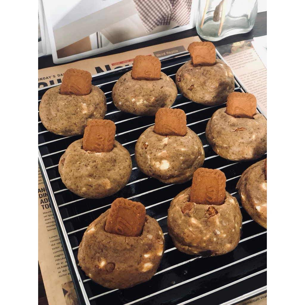 

soft cookies biscoff lotus