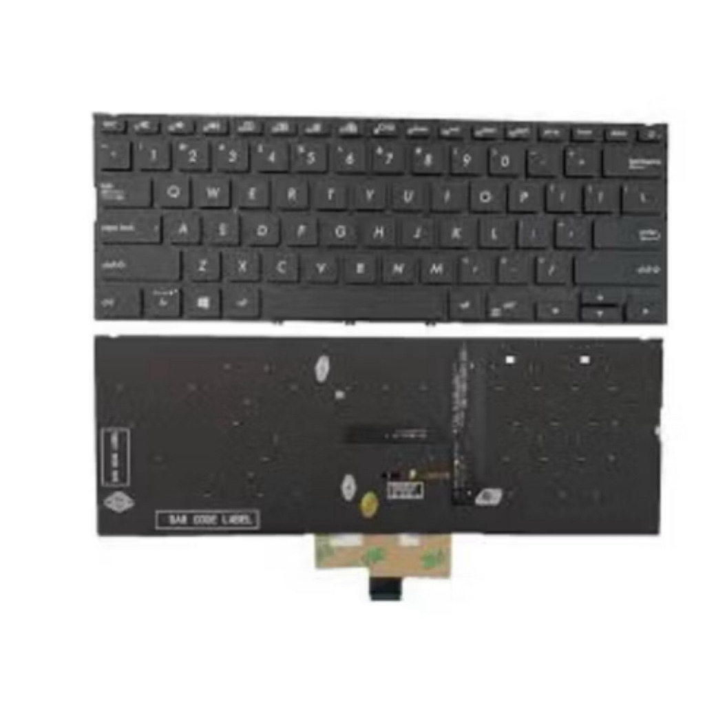 Keyboard Asus Zenbook 14 Ux433 Ux433F Ux433Fa Ux433Fac Ux433Flc Backlight Black