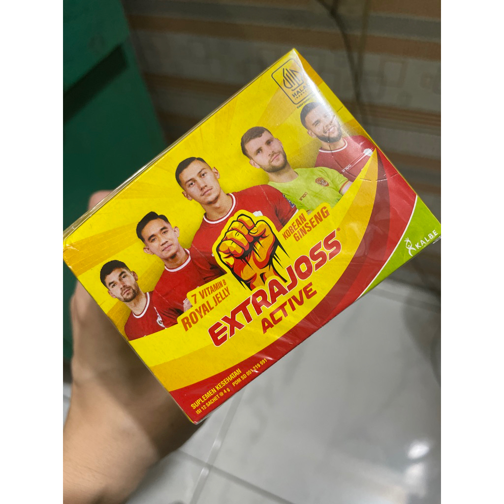 

Extrajoss Active Suplemen Kesehatan isi 12 sct @4 gr