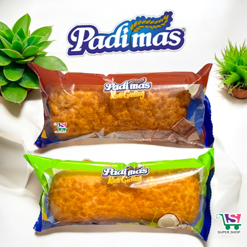 

Padimas Roti Guling Cokelat / Pandan Sarikaya 65 Gram