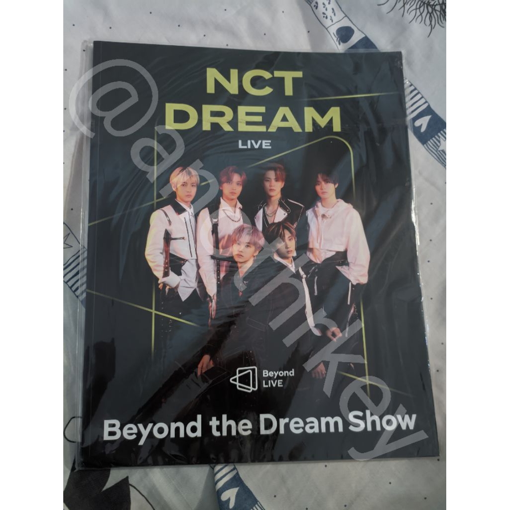 Photobook / brochure nct dream beyond the dream show / beyond live