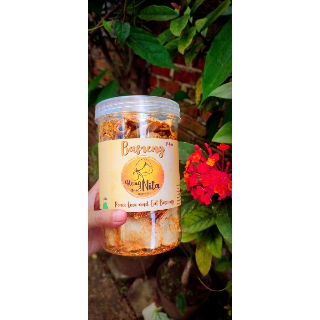 

Basreng Pedas toples kecil 200 g