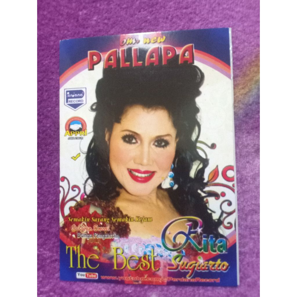 VCD NEW PALAPA THE BEST RITA SUGIARTO
