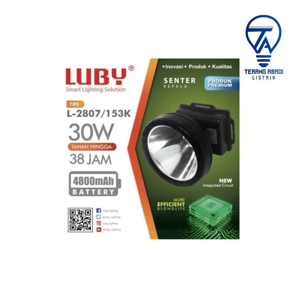 SENTER KEPALA LUBY L - 2807 / 153 K