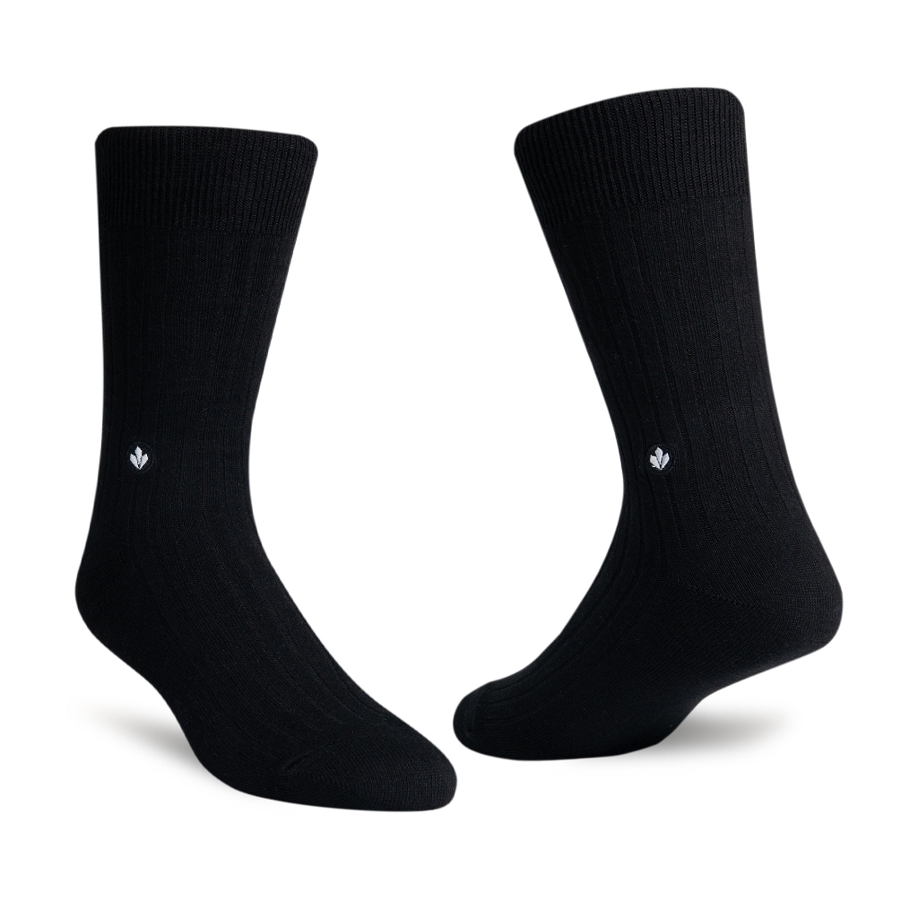StayCool Socks Kaos Kaki Formal Basic - Patex Black