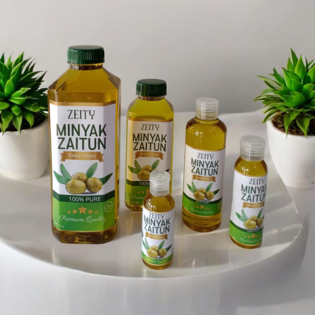

Minyak Zaitun Zeity Asli Alami dapat diminum