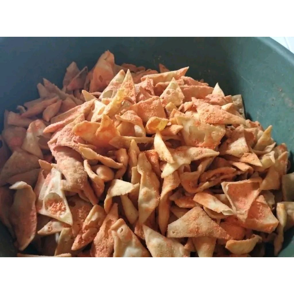 

Kripik pangsit sultan pedas daun jeruk 1kg