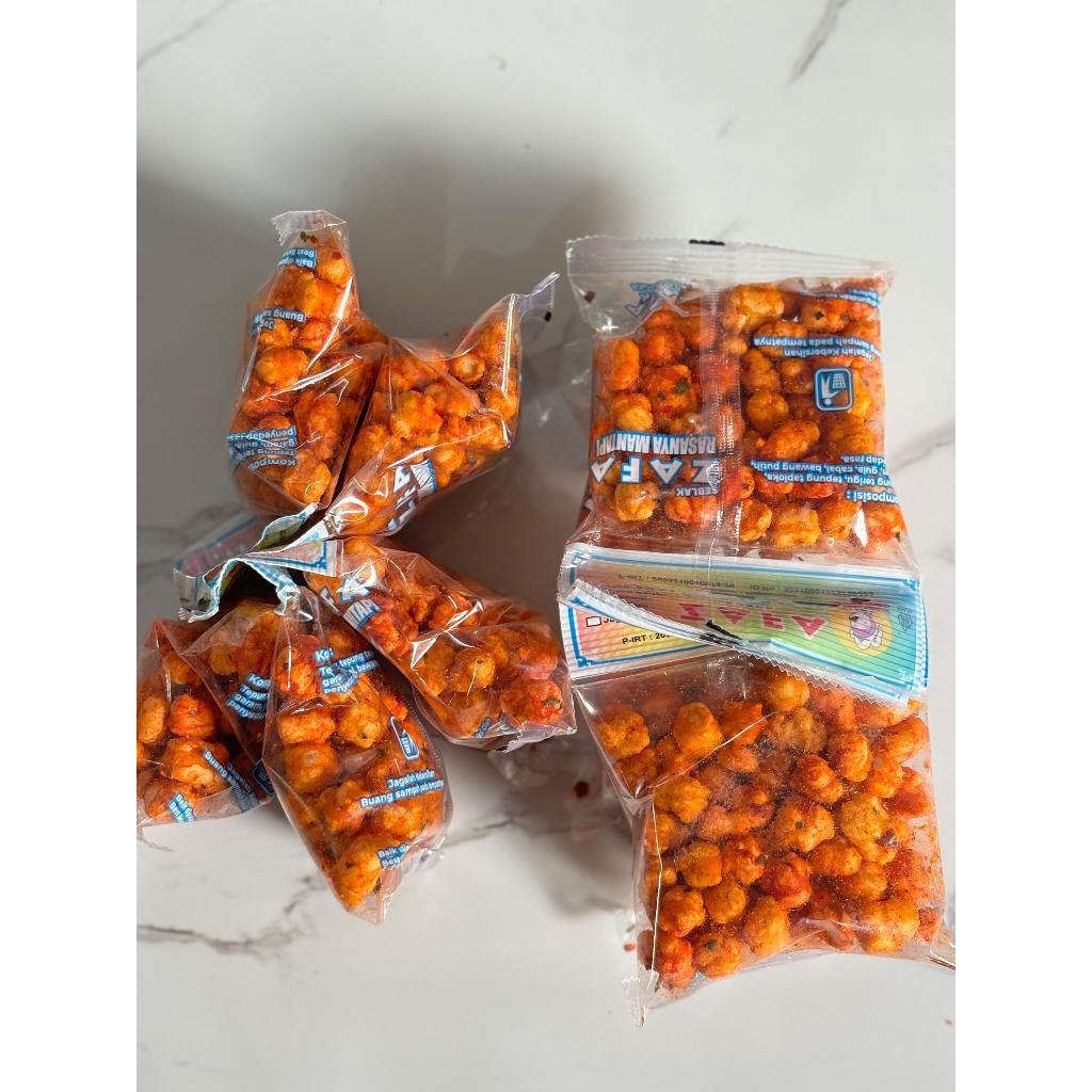 

Pilus cikur pedas daun jeruk isi 5 pcs (gurih | renyah | Pedas | Camilan | Asin | Snack camilan murah organik original l rasa pedas)
