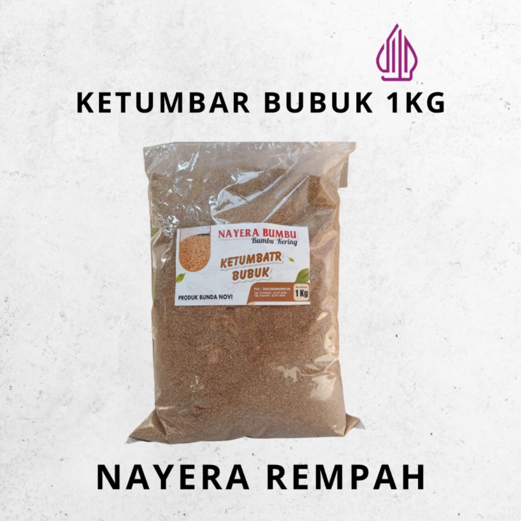 

KETUMBAR BUBUK 1KG / Bumbu rempah bubuk 100% tanpa bahan kimia
