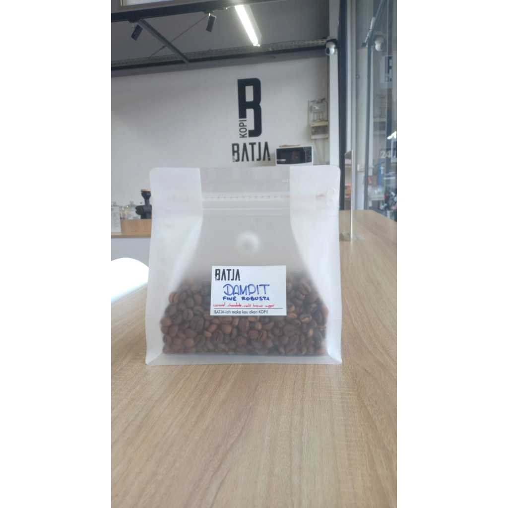 

BATJA Coffee Beans Robusta Dampit Natural Single Origin Espresso - 200gram