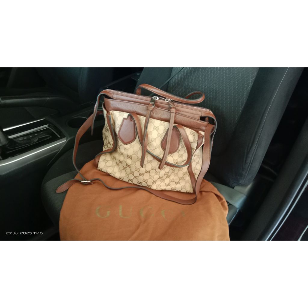 TAS GUCCI ORIGINAL PRELOVED / PRELOVED TAS BRANDED/ GUCCI SECOND
