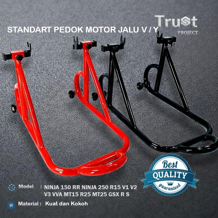 Paddock padock padok belakang motor bebek sport cb gl tiger vixion ninja r rr 250 cbr cb150r R15 GSX