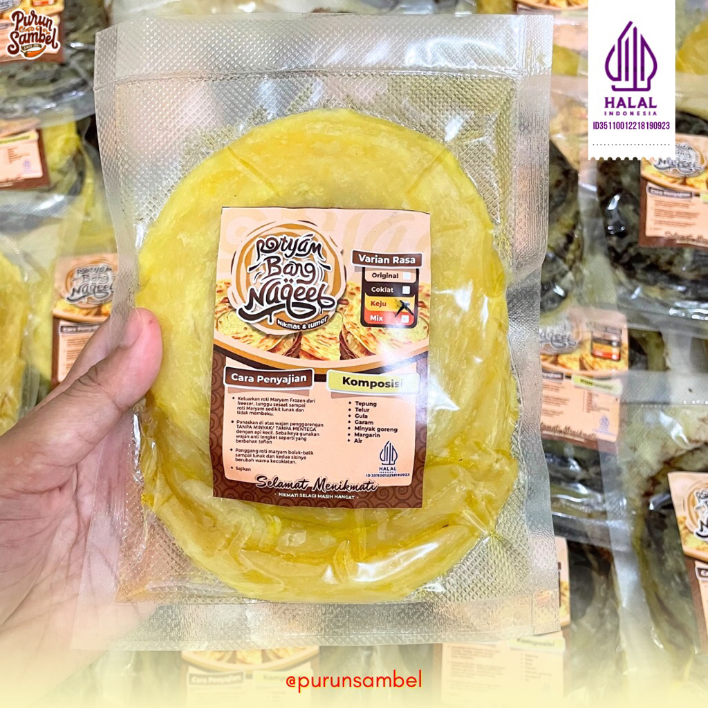 

Roti Maryam Varian Keju Isi 5 Bang Naqeeb Roti Konde Roti Canai by Purun Sambel