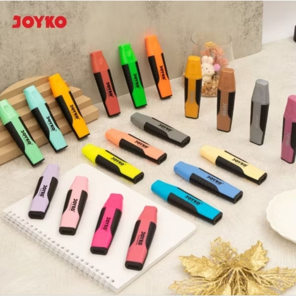 

Highlighter / Stabilo JOYKO (1 pcs) LENGKAP!!! [HL 1 - HL 20] COD