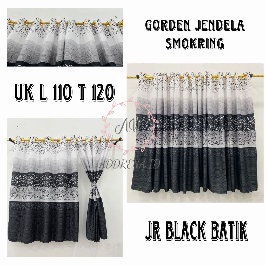 GORDEN JENDELA PENDEK - GORDEN JENDELA - HORDENG JENDELA EMBOS POLOS