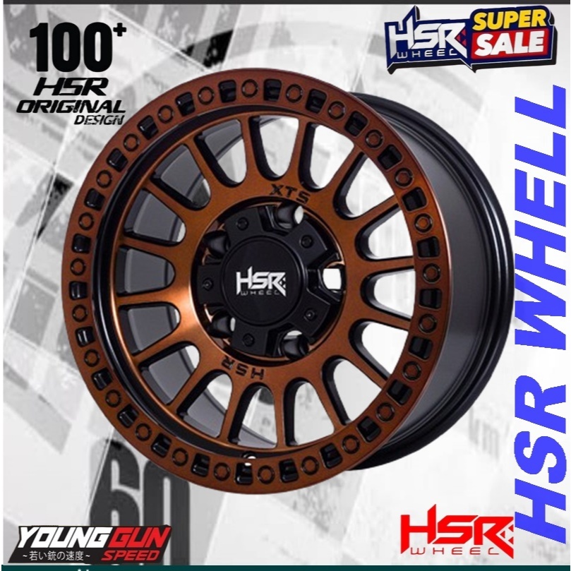 velg mobil lubang 5 ring 15 hsr xts 05 r15x8 pcd 5x13,9 et -15 ofroad jari-jari