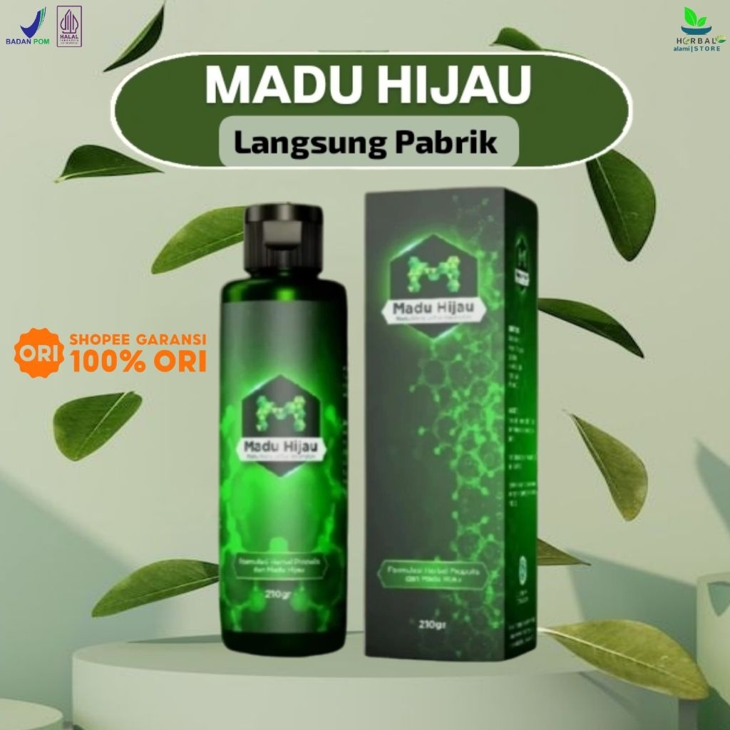 

Madu Hijau Asli 210ml Obat Lambung Kronis - Kanker Lambung - Maag Kronis - Gerd - Mual Kembung - Nyeri Ulu Hati - Nyeri Dada - Psikomatis - Susah Bab - Sembelit - Vertigo