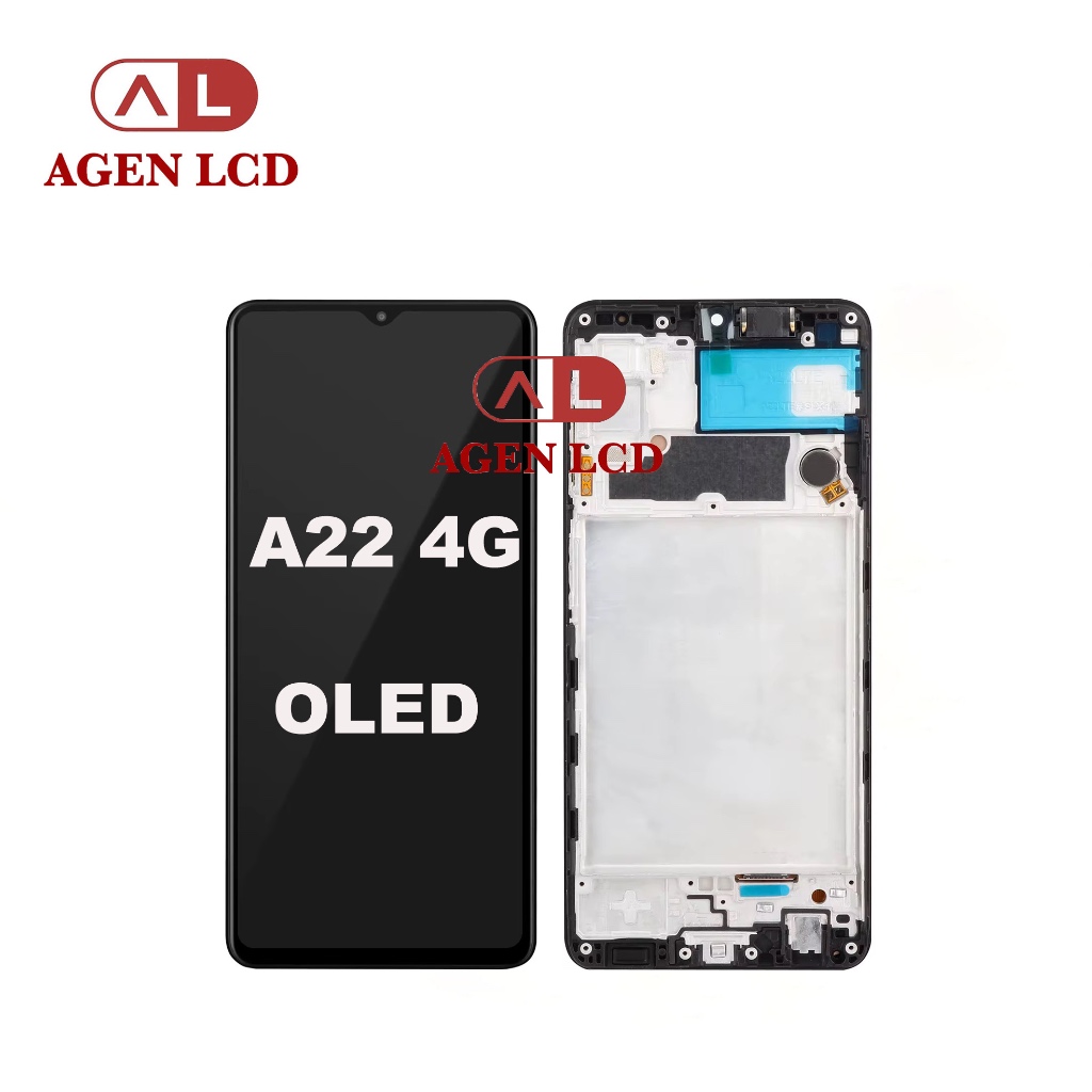 LCD OLED For Samsung A22 4G - SM-A225 +FRAME OLED BIG