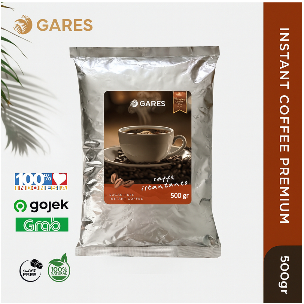 

[GARES] KOPI INSTANT ROBUSTA | TANPA AMPAS | LOCAL BLEND | MIRIP VIETNAMESE COFFEE | EXPORT QUALITY