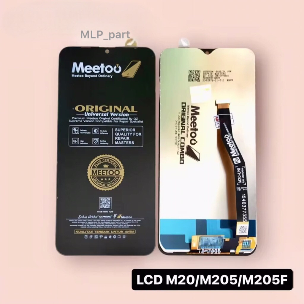 LCD Samsung Galaxy M20 / M205 / M205F ORIGINAL MEETOO LCD TOUCHSCREEN FULL SET