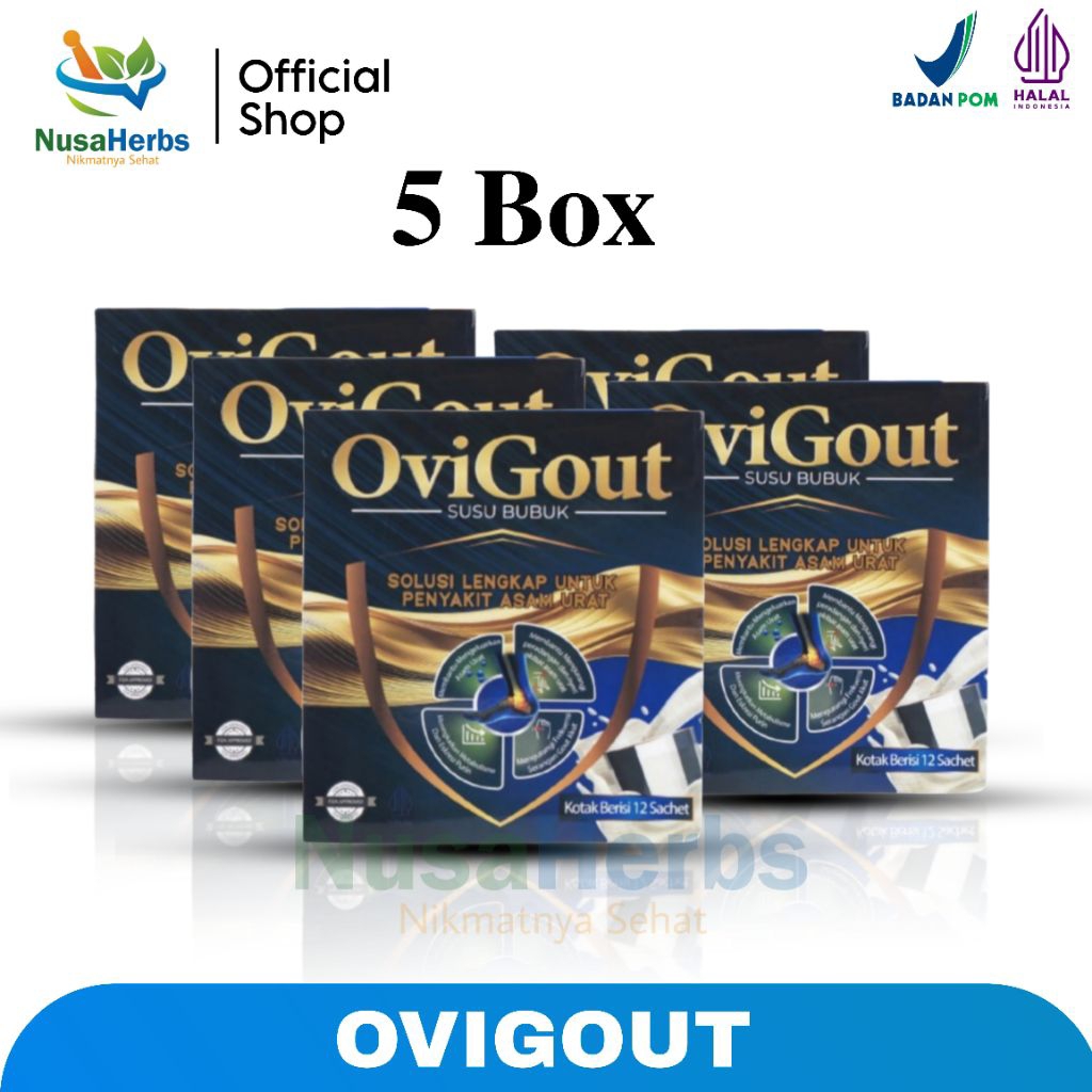 

Ovigout Asli Original Milk Usa 5 Box Susu Kolesterol Dan Nyeri Sendi