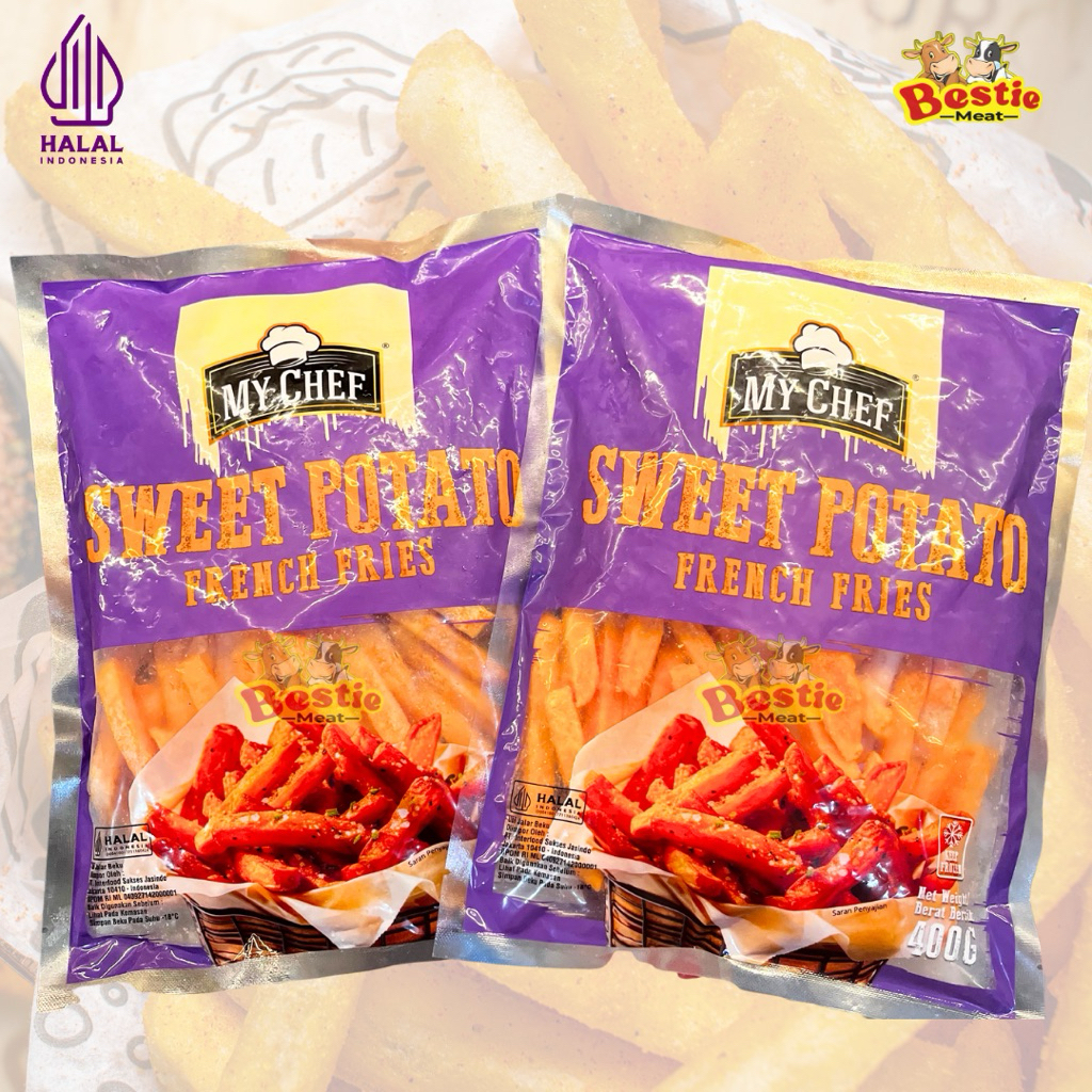 

My Chef Sweet Potato French Fries | Kentang Ubi Bentuk Stik 400g