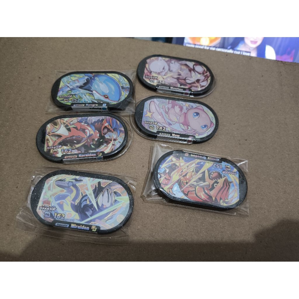 Mirai korai mewtwo Kyogre Groudon mew + darkrai sealed