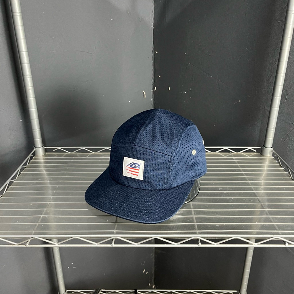 Topi carhartt x starter 5panel navy