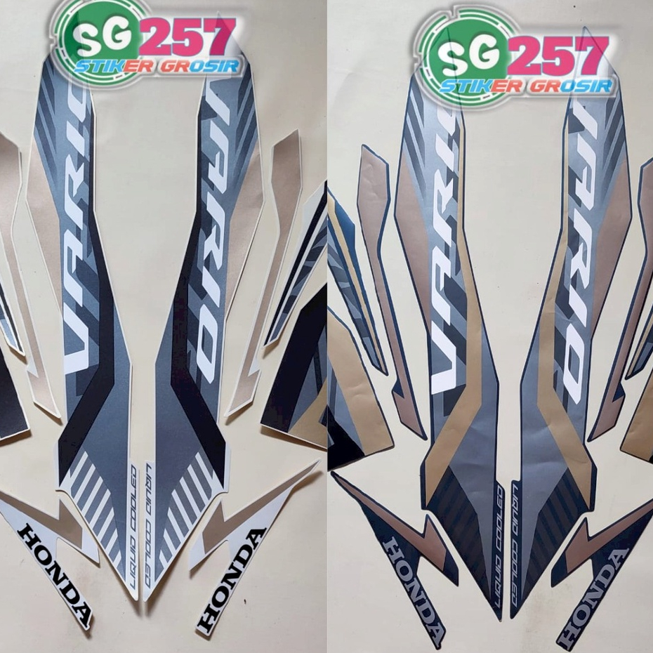 STRIPING VARIO 125 2022 FI | stiker motor honda vario 125 cbs iss allnew